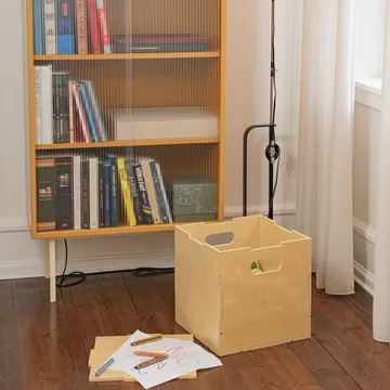 Caja de almacenamiento Cube Storage - Abedul - Nofred