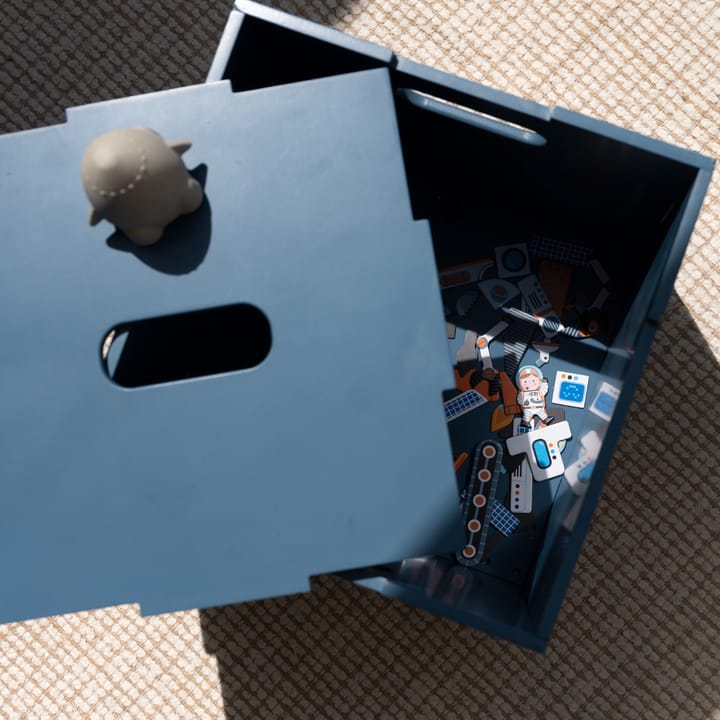 Caja de almacenamiento Cube Storage, Azul Nofred
