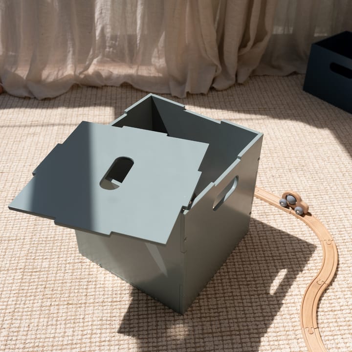 Caja de almacenamiento Cube Storage, Verde oliva Nofred