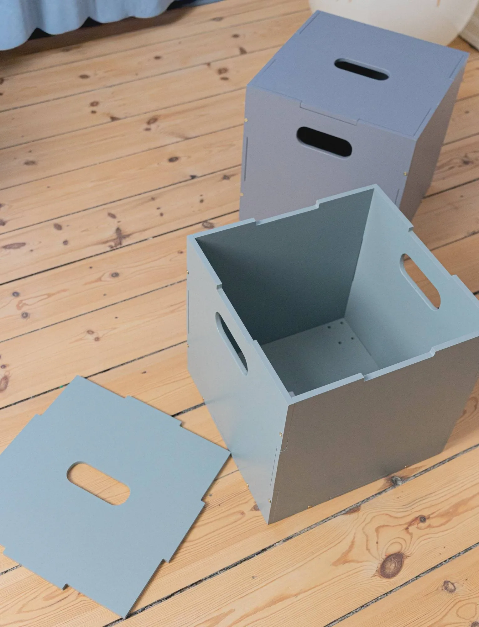 Caja de almacenamiento Cube Storage, Verde oliva Nofred