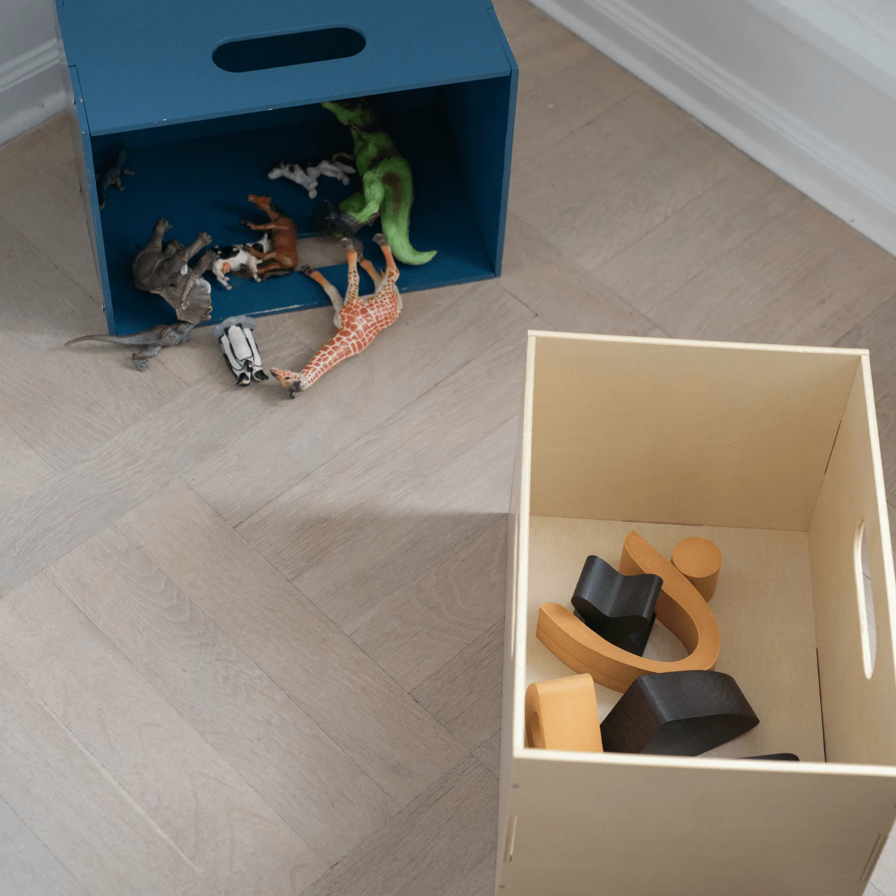 Caja de almacenamiento Kiddo Box, Abedul Nofred
