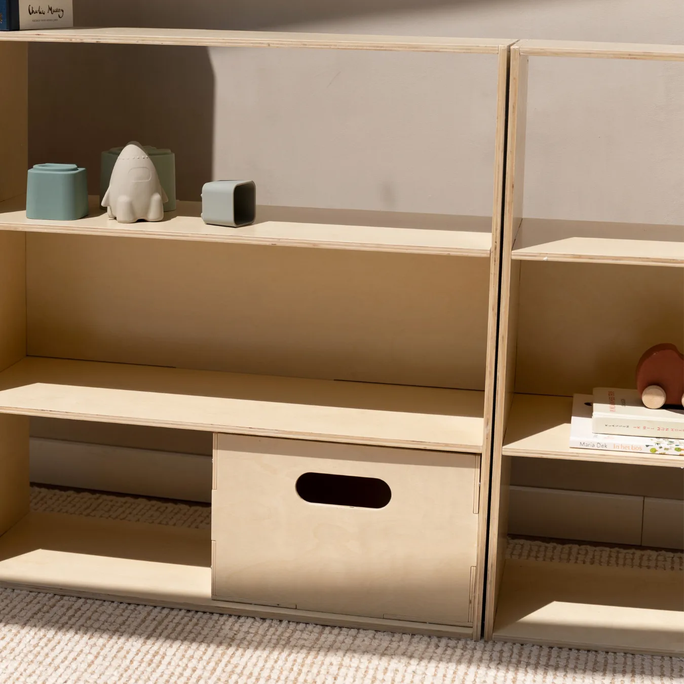 Caja de almacenamiento Kiddo Box, Abedul Nofred