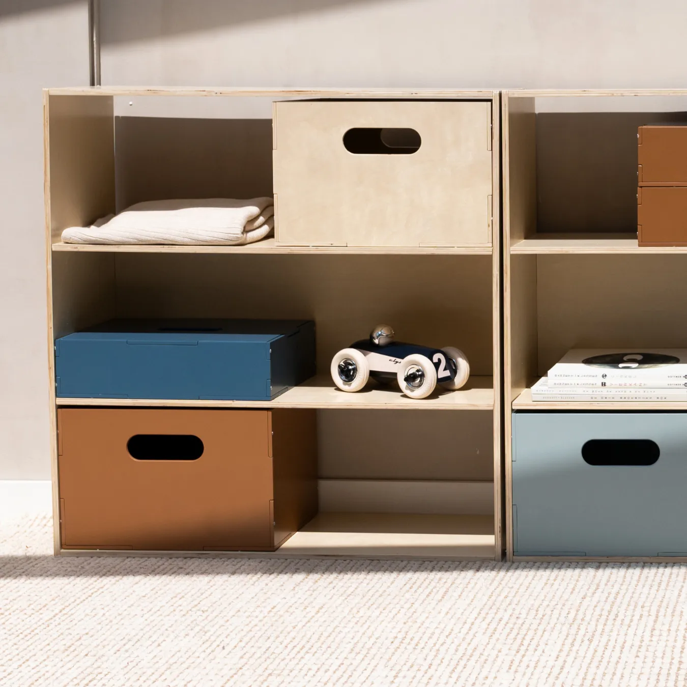 Caja de almacenamiento Kiddo Box, Abedul Nofred