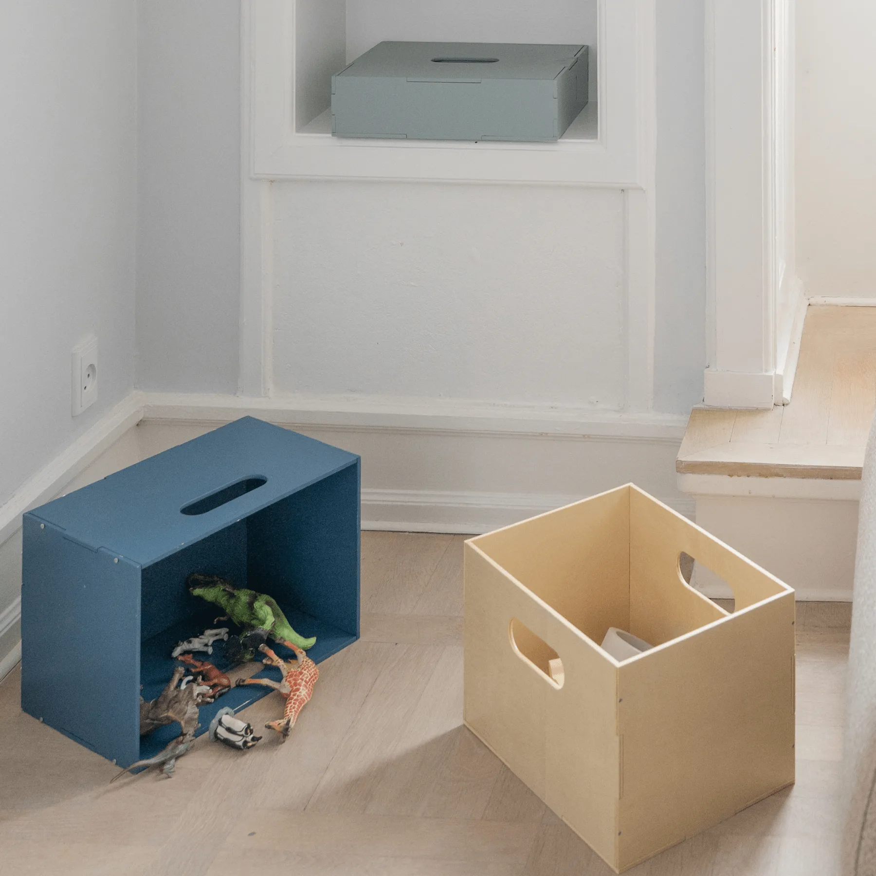 Caja de almacenamiento Kiddo Box, Abedul Nofred