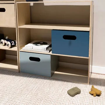 Caja de almacenamiento Kiddo Box - Azul - Nofred