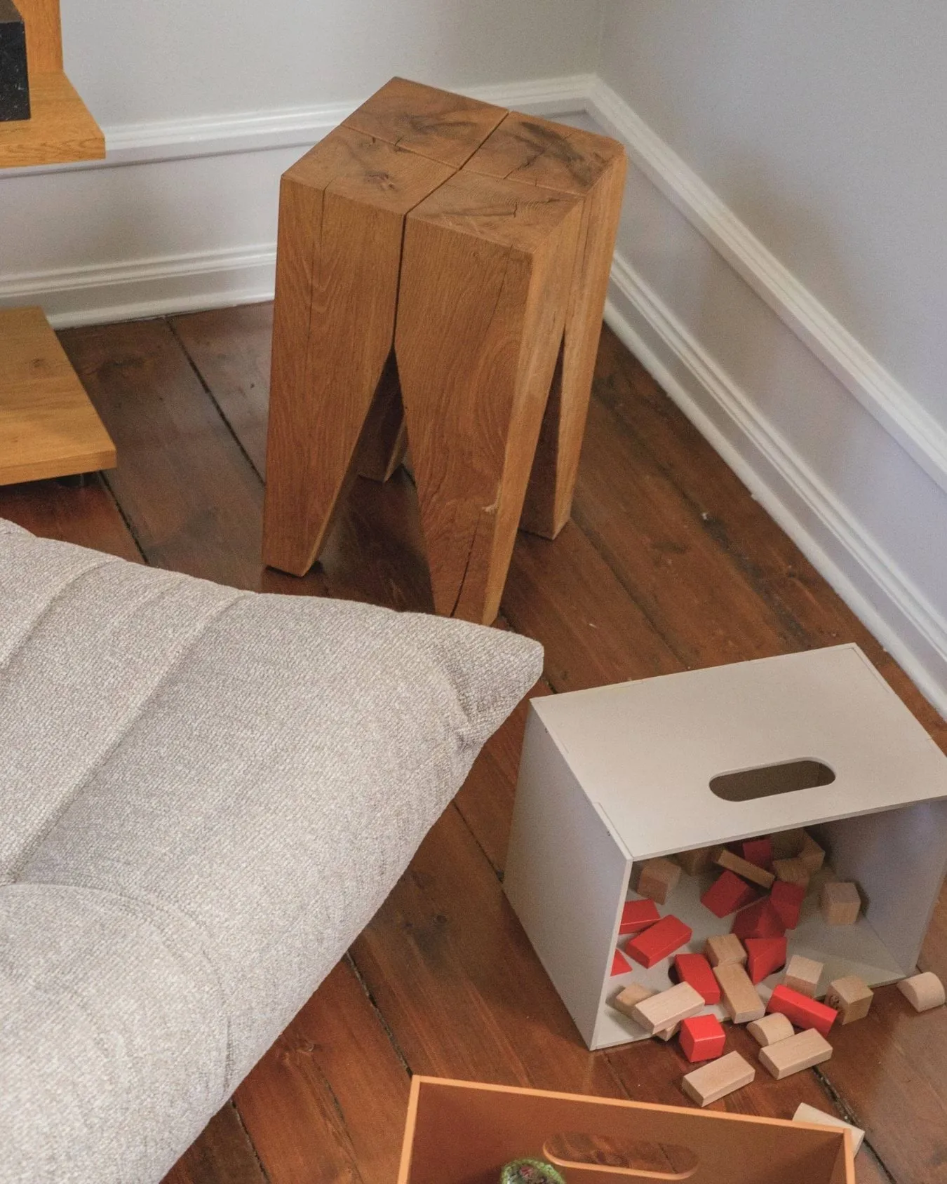 Caja de almacenamiento Kiddo Box, Beige Nofred