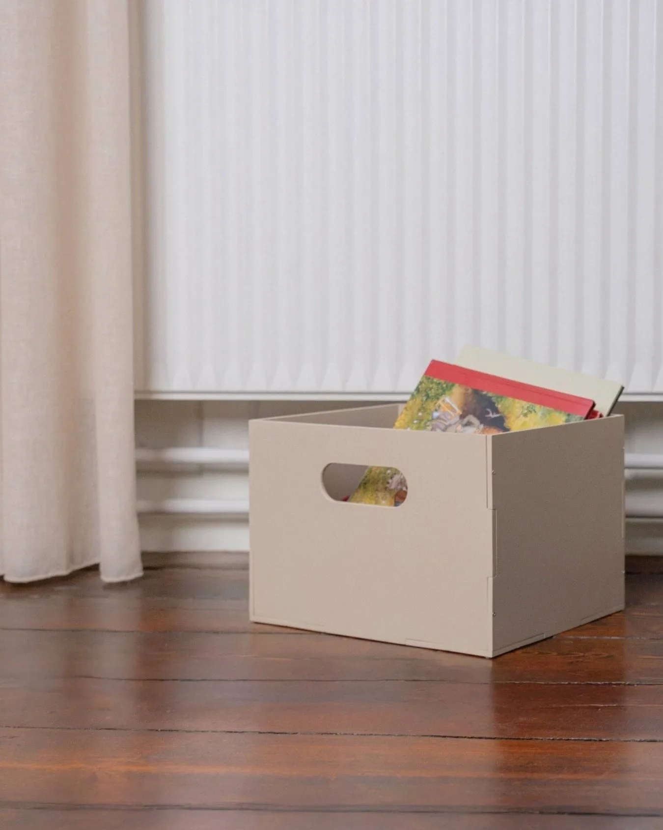 Caja de almacenamiento Kiddo Box, Beige Nofred