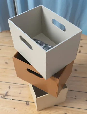 Caja de almacenamiento Kiddo Box - Beige - Nofred