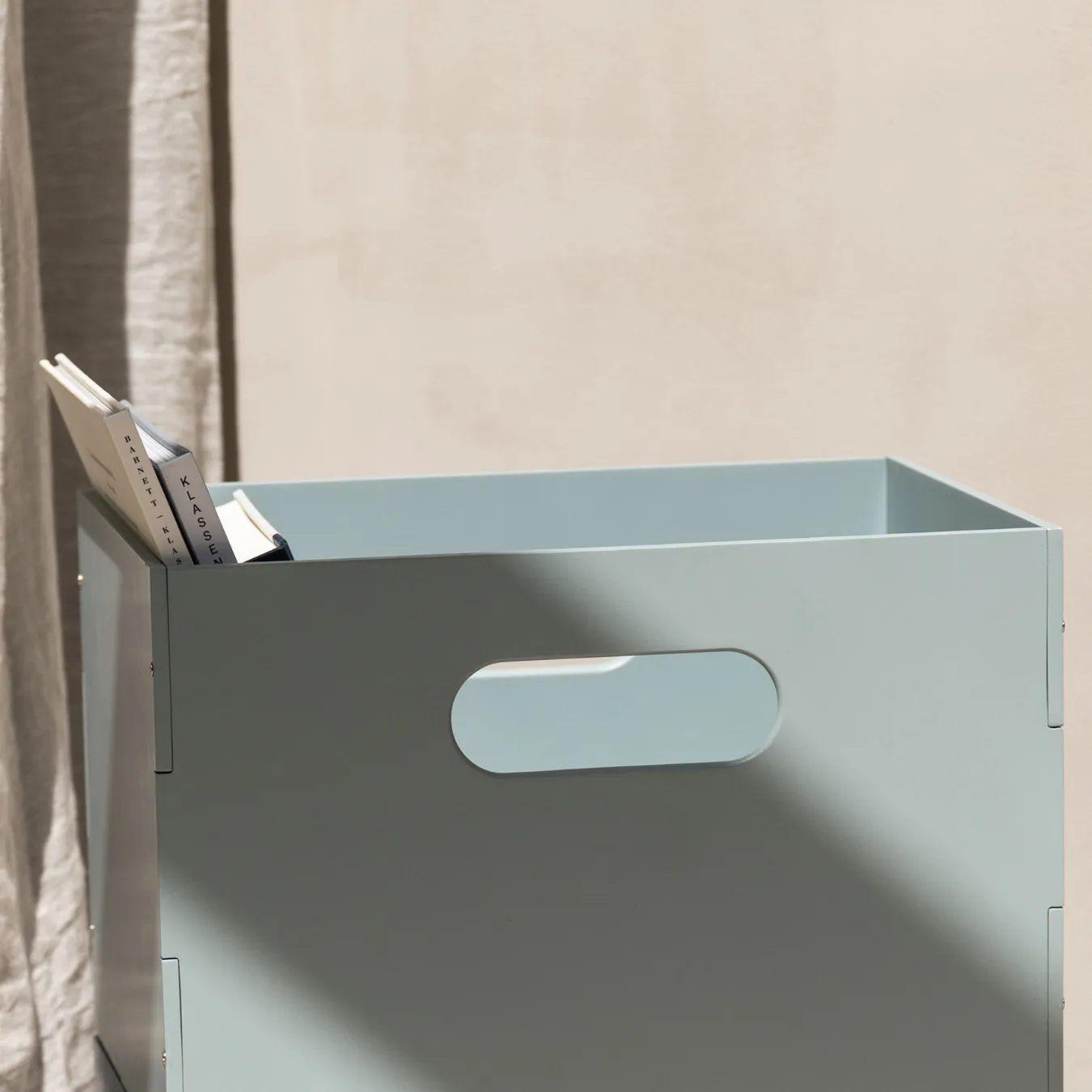 Caja de almacenamiento Kiddo Box, Verde oliva Nofred