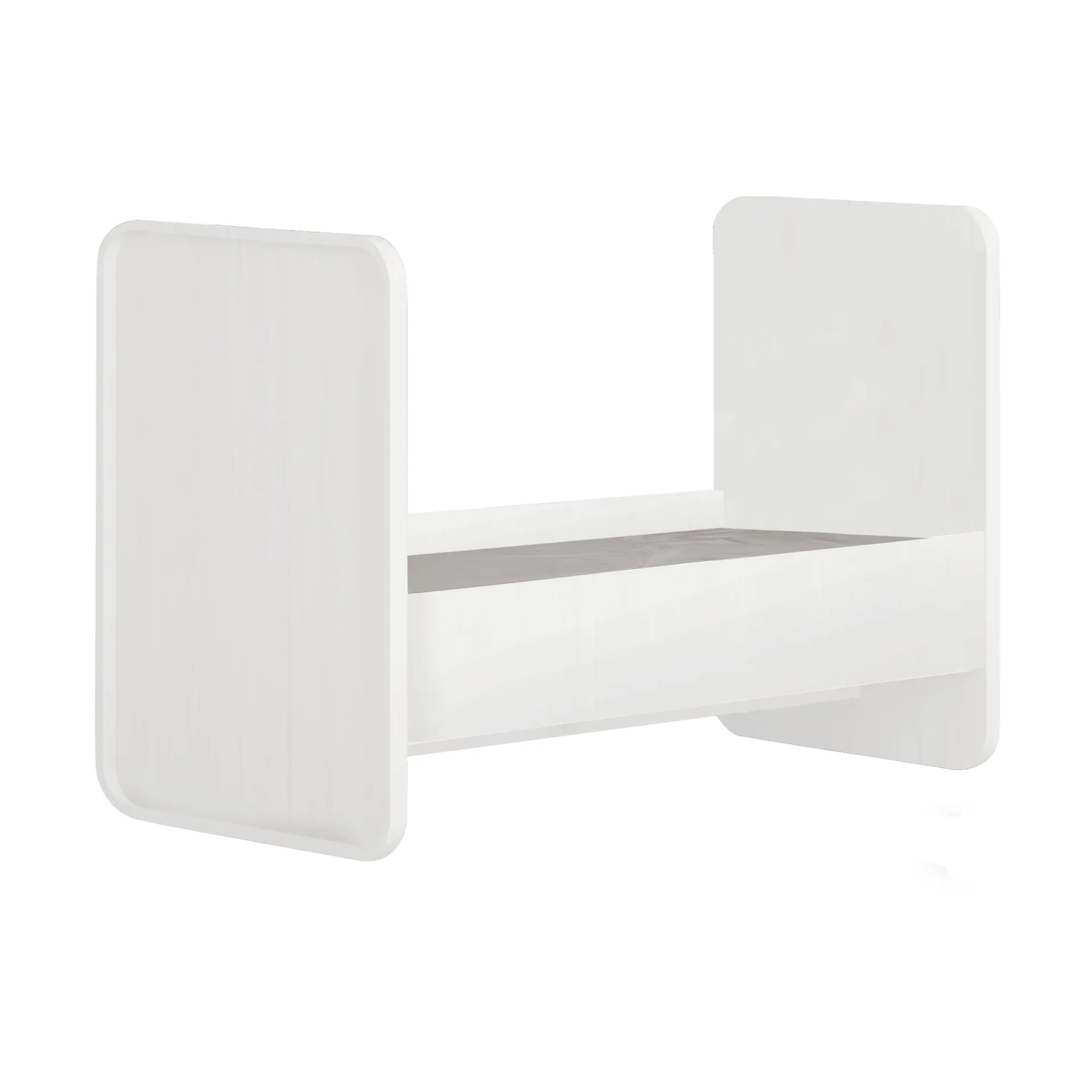 Cama Form baby y junior 166x77,5x87 cm, Blanco Nofred