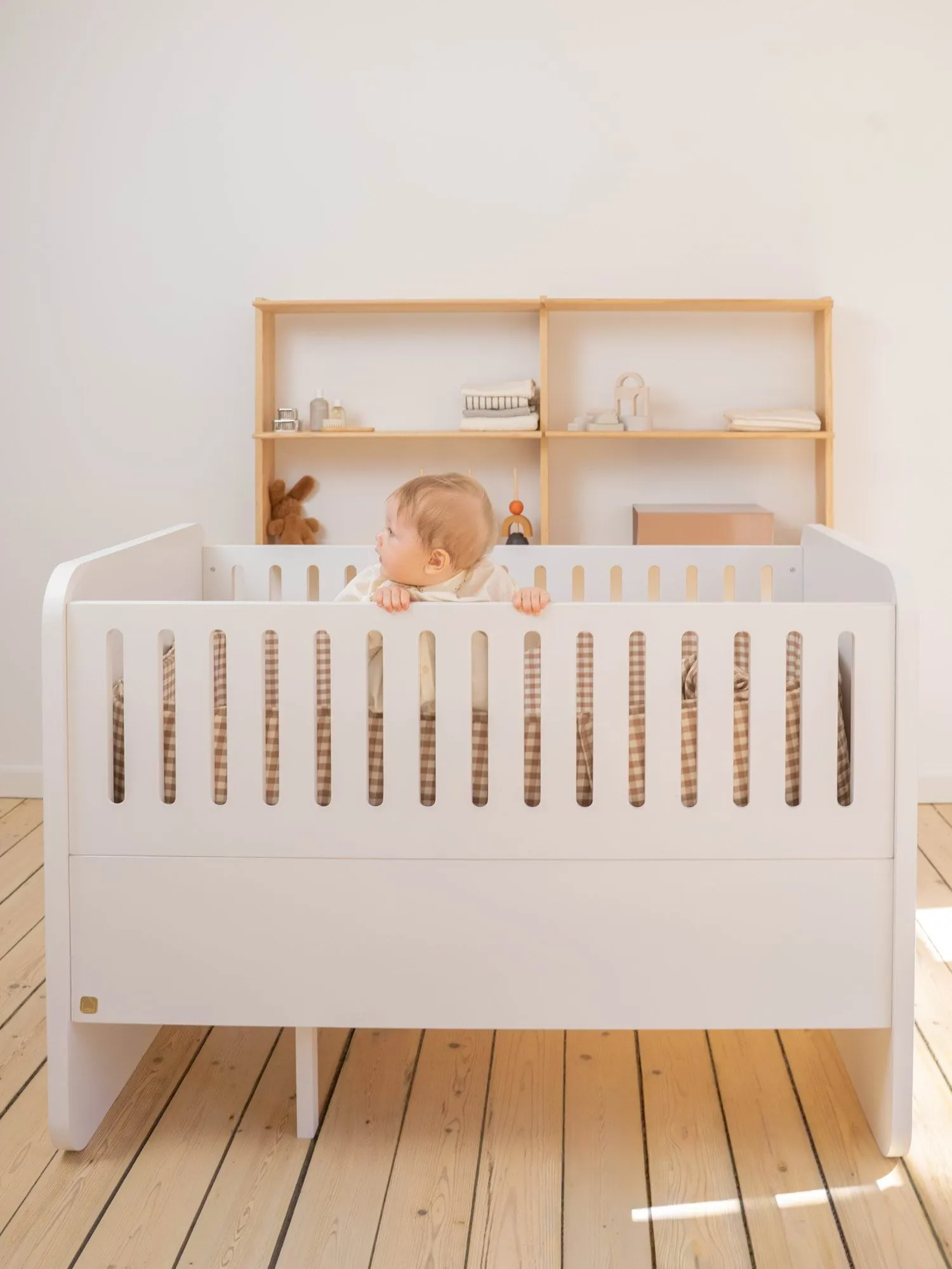 Cama Form baby y junior 166x77,5x87 cm, Blanco Nofred
