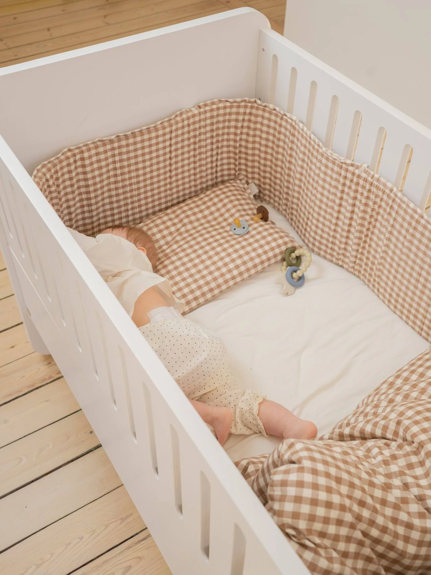 Cama Form baby y junior 166x77,5x87 cm, Blanco Nofred