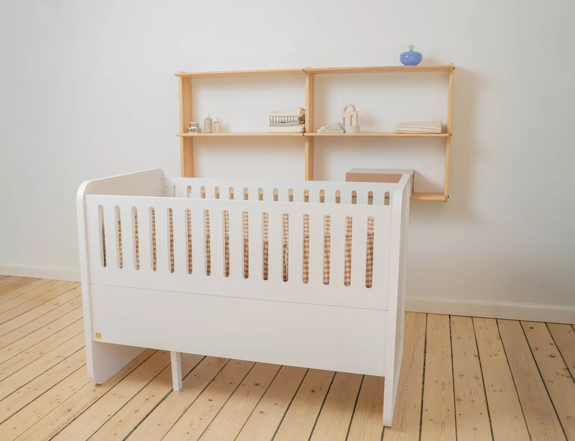 Cama Form baby y junior 166x77,5x87 cm, Blanco Nofred