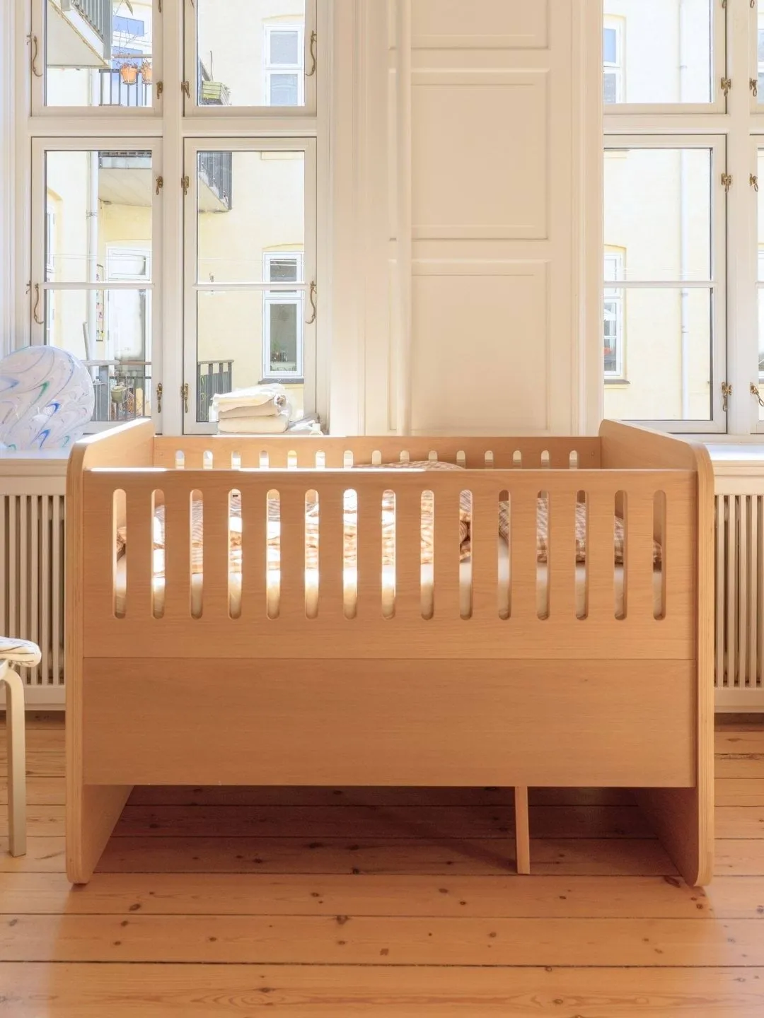 Cama Form baby y junior 166x77,5x87 cm, Roble Nofred