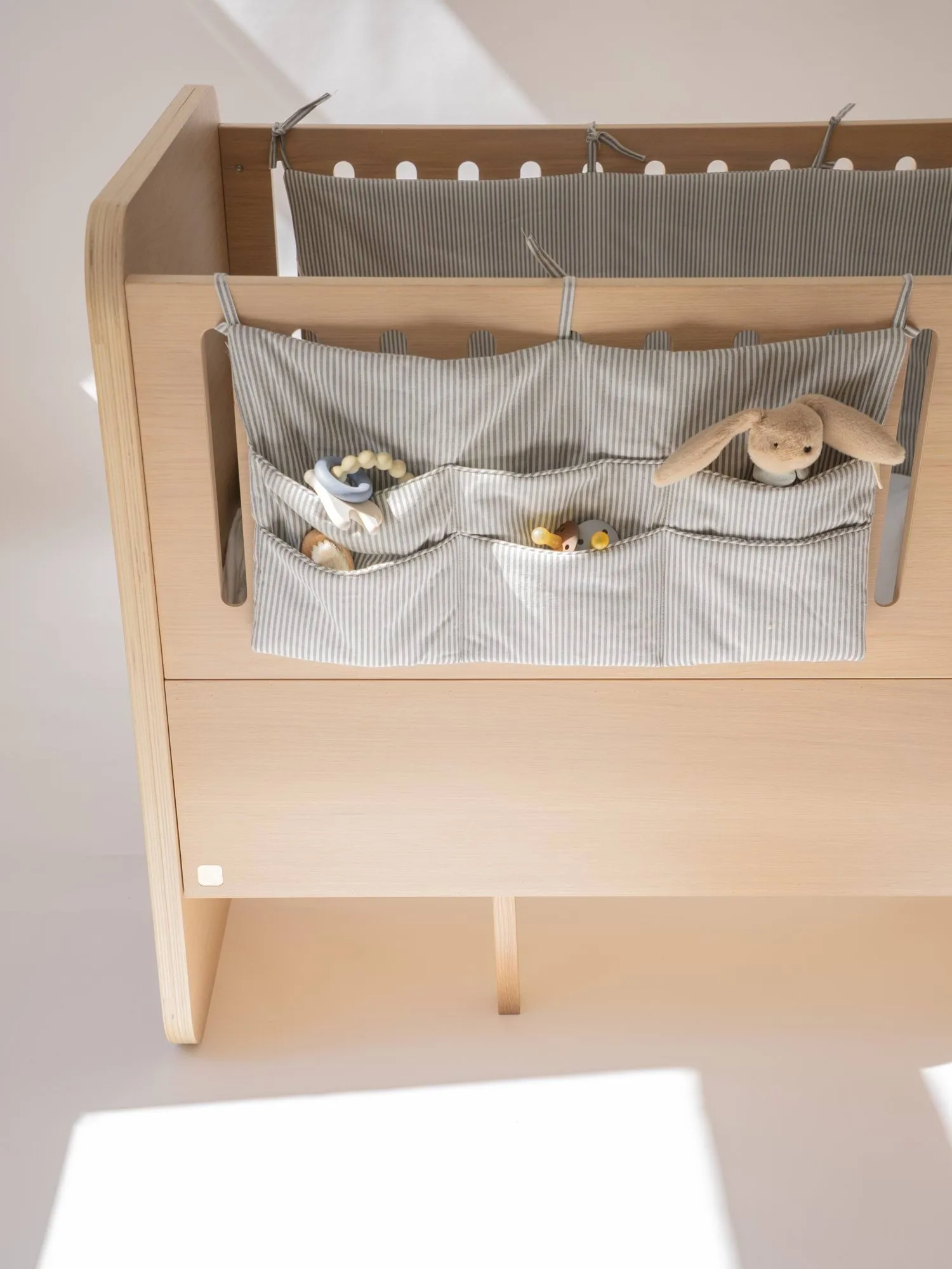 Cama Form baby y junior 166x77,5x87 cm, Roble Nofred