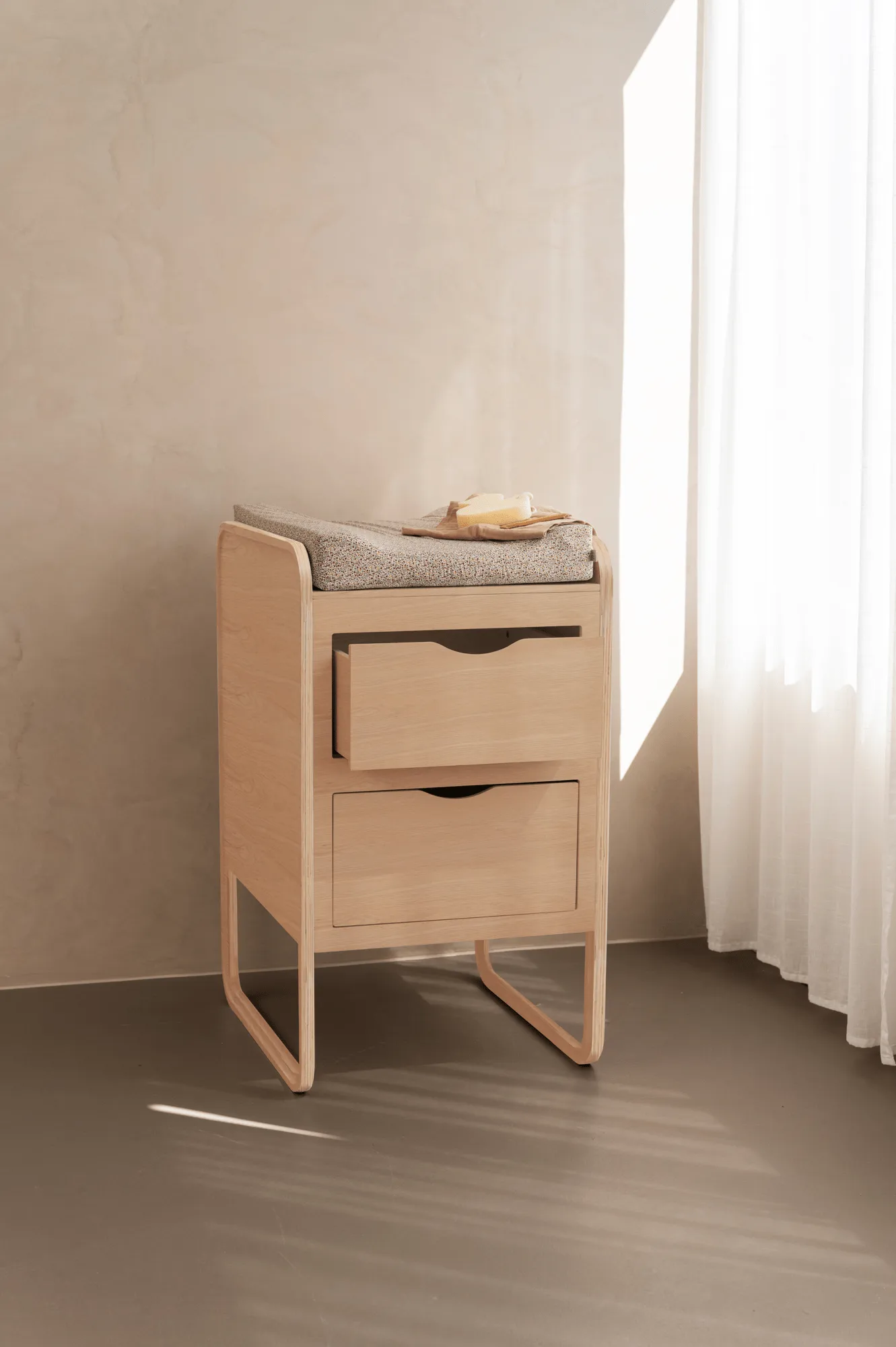 Cambiador Form 65,4x56x95 cm, Roble Nofred