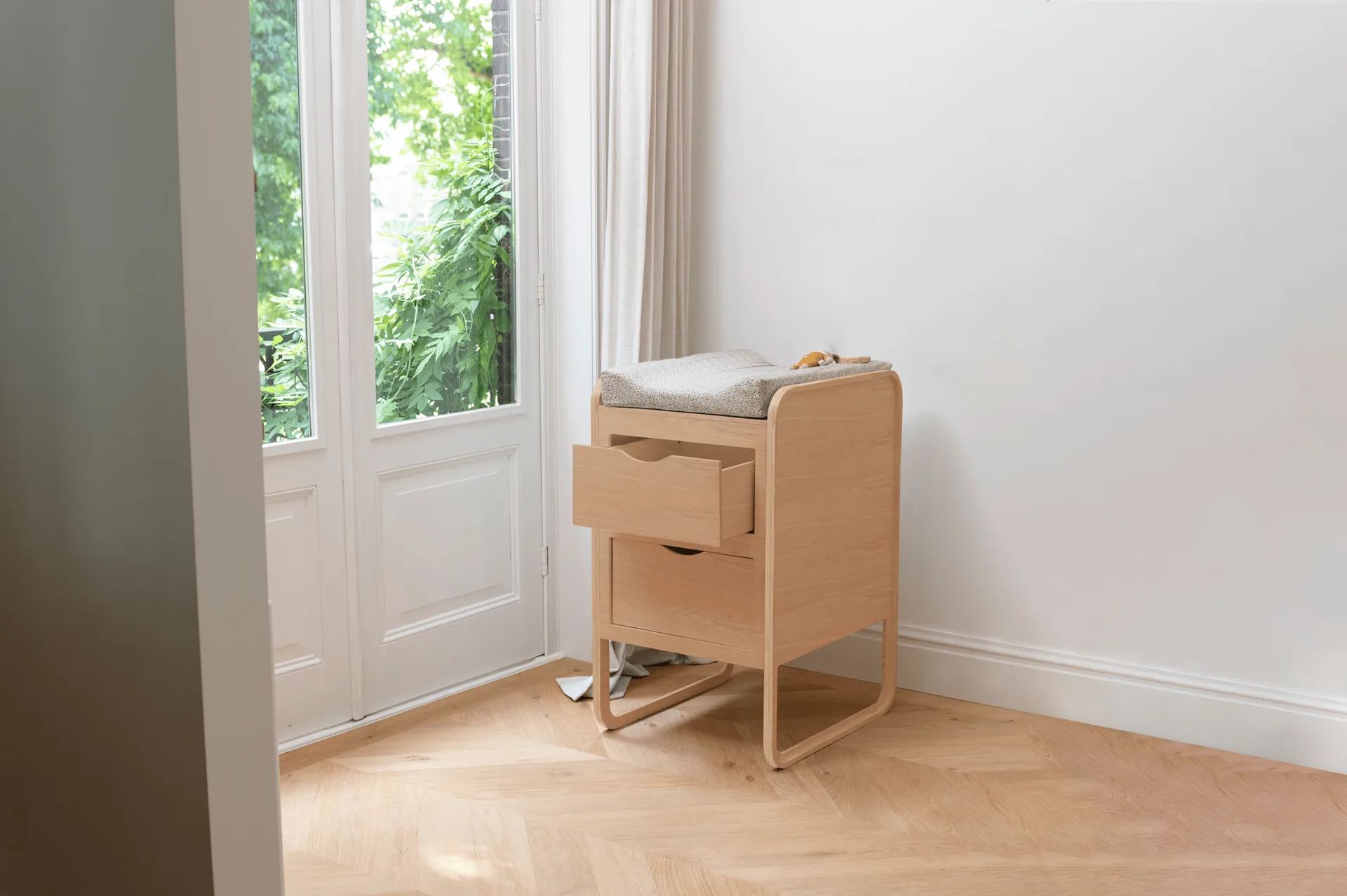 Cambiador Form 65,4x56x95 cm, Roble Nofred