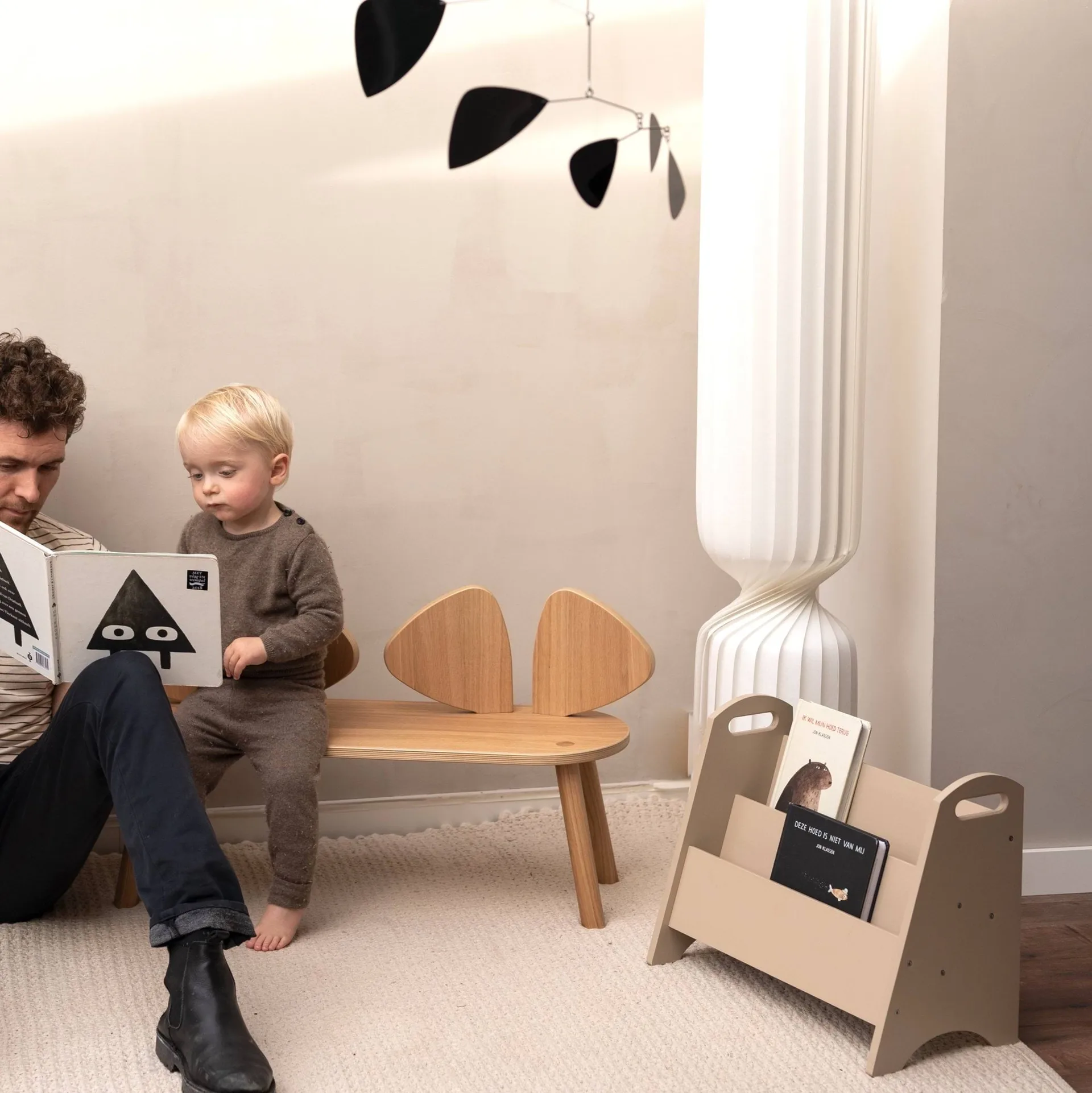 Estantería infantil Book holder, Beige Nofred