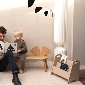 Estantería infantil Book holder - Beige - Nofred