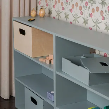 Estantería infantil Kiddo Shelving - Verde oliva - Nofred