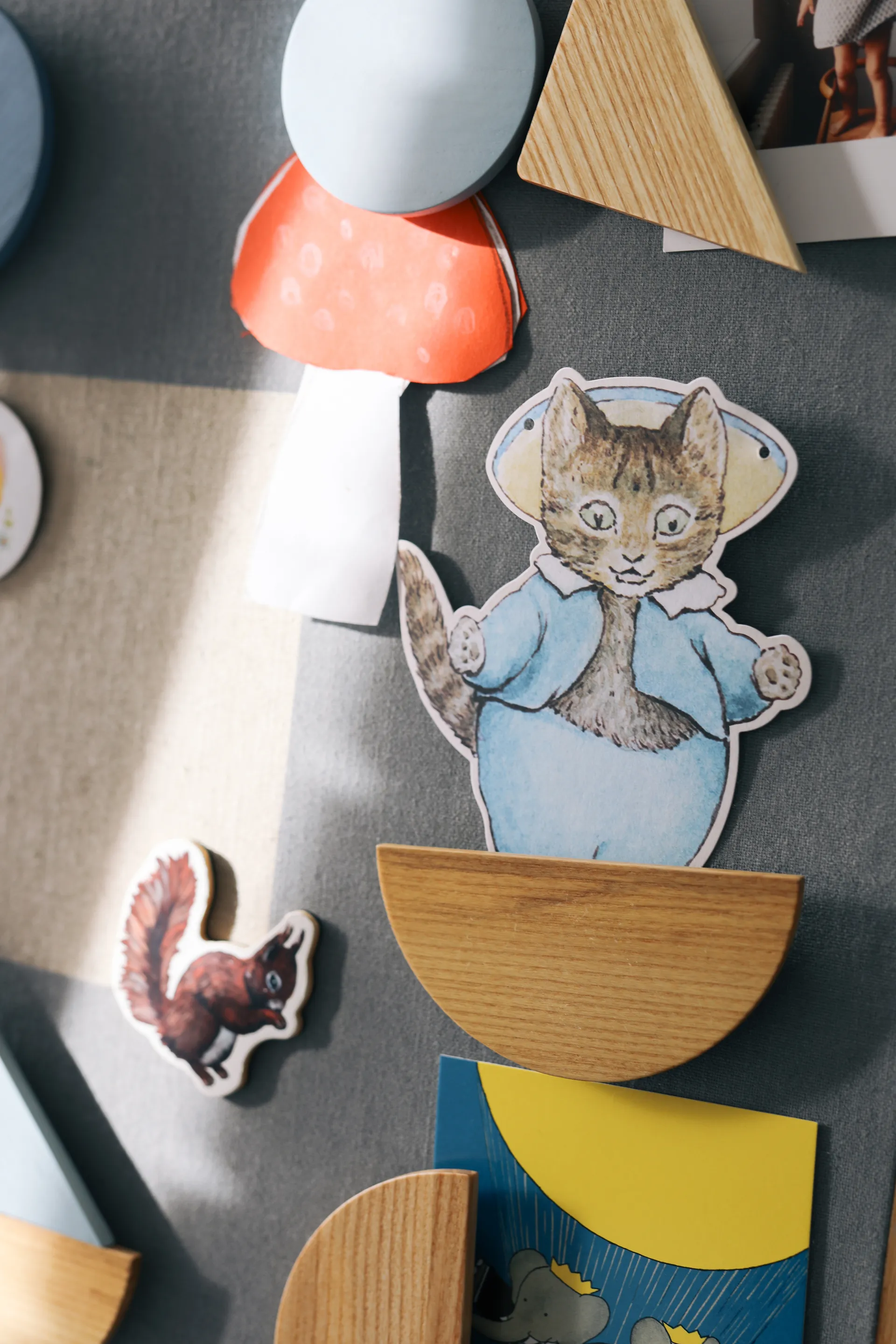 Imanes Pin Magnets 5 piezas, Azul Nofred