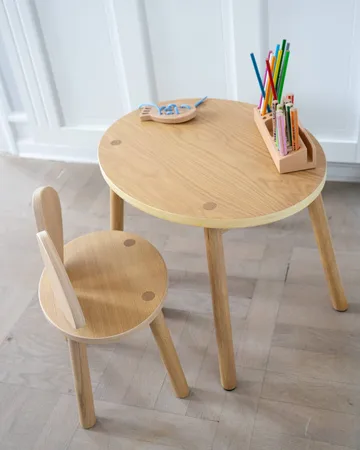 Mesa infantil Mouse Table - Roble - Nofred