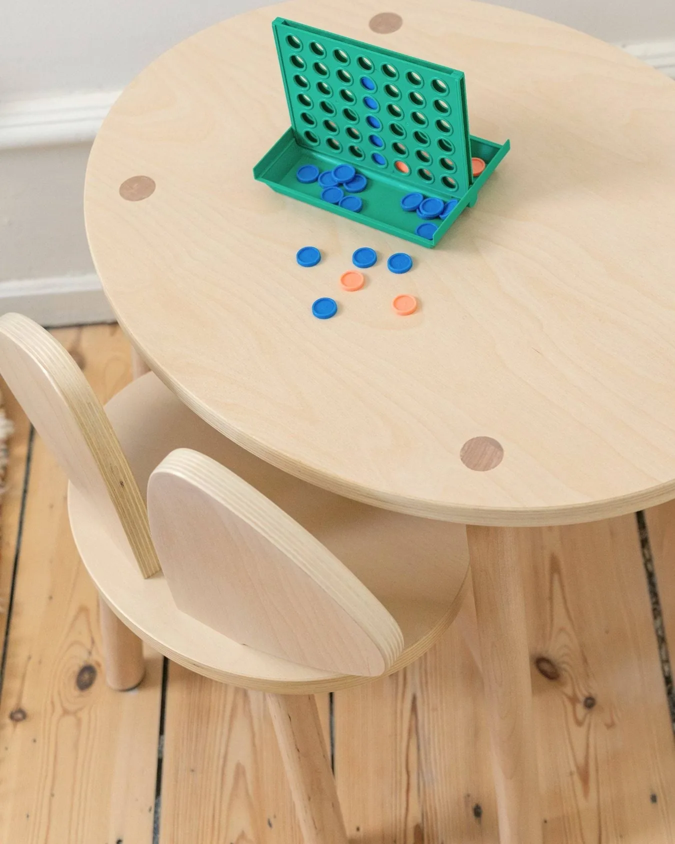 Set silla + mesa infantil Mouse, Abedul Nofred