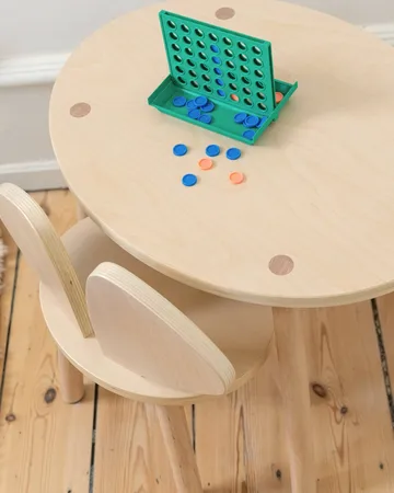 Set silla + mesa infantil Mouse - Abedul - Nofred