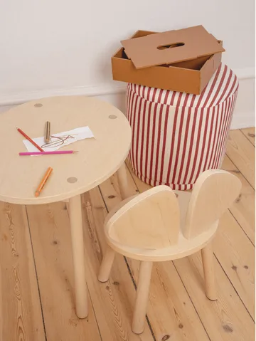 Set silla + mesa infantil Mouse - Abedul - Nofred