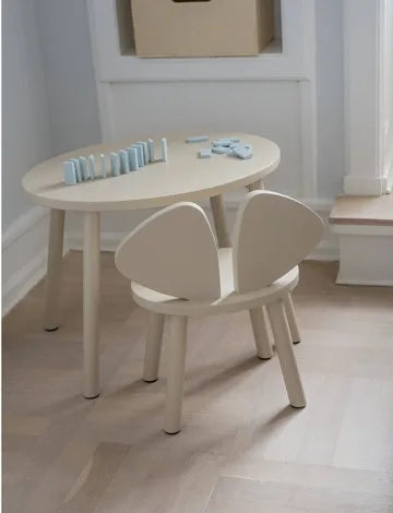 Silla infantil Mouse Chair - Beige - Nofred