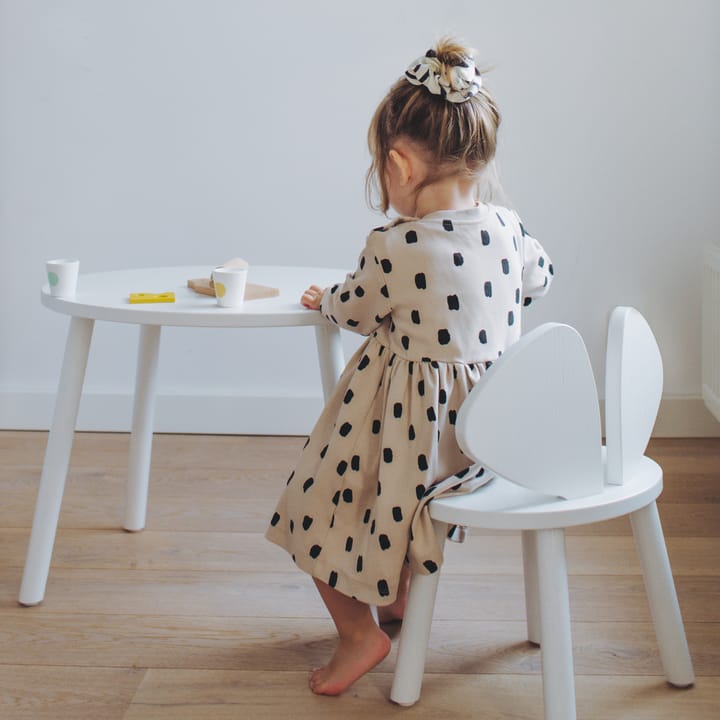 Silla infantil Mouse Chair, Blanco Nofred