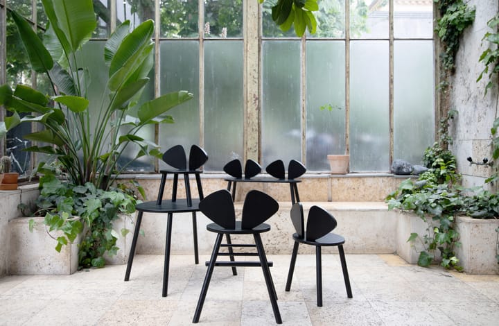 Silla infantil Mouse Chair, Negro Nofred