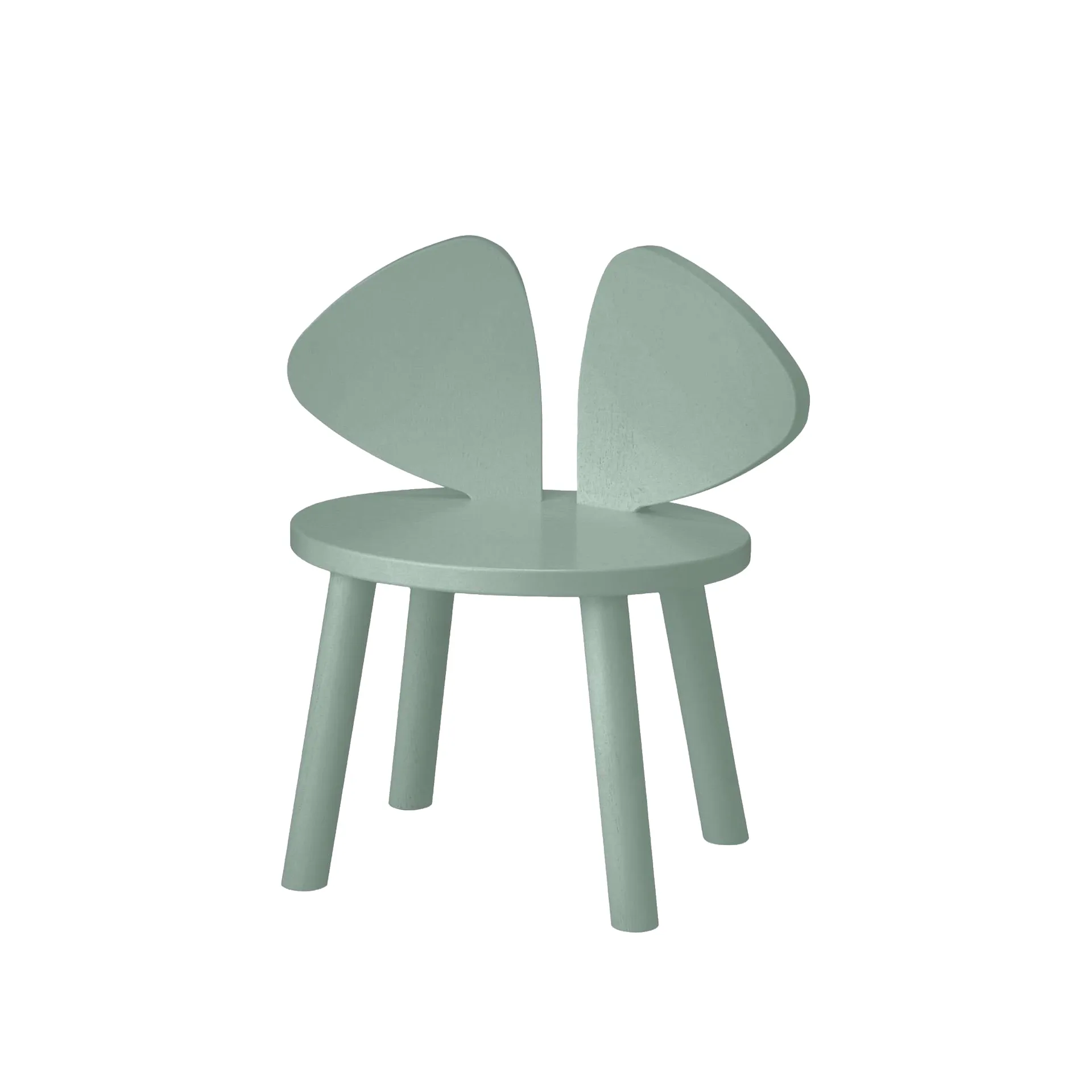Silla infantil Mouse Chair, Olive green Nofred