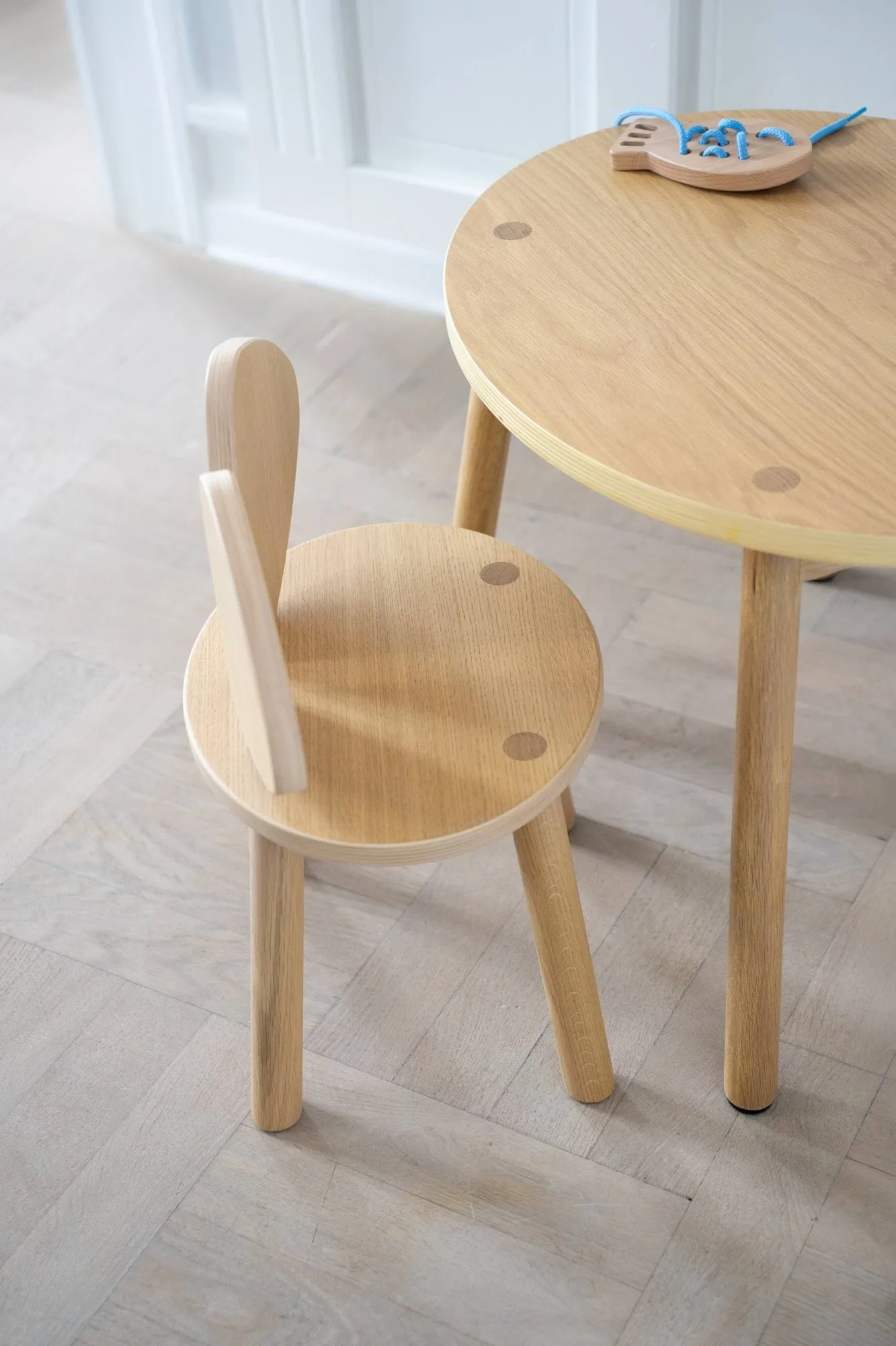 Silla infantil Mouse Chair, Roble Nofred