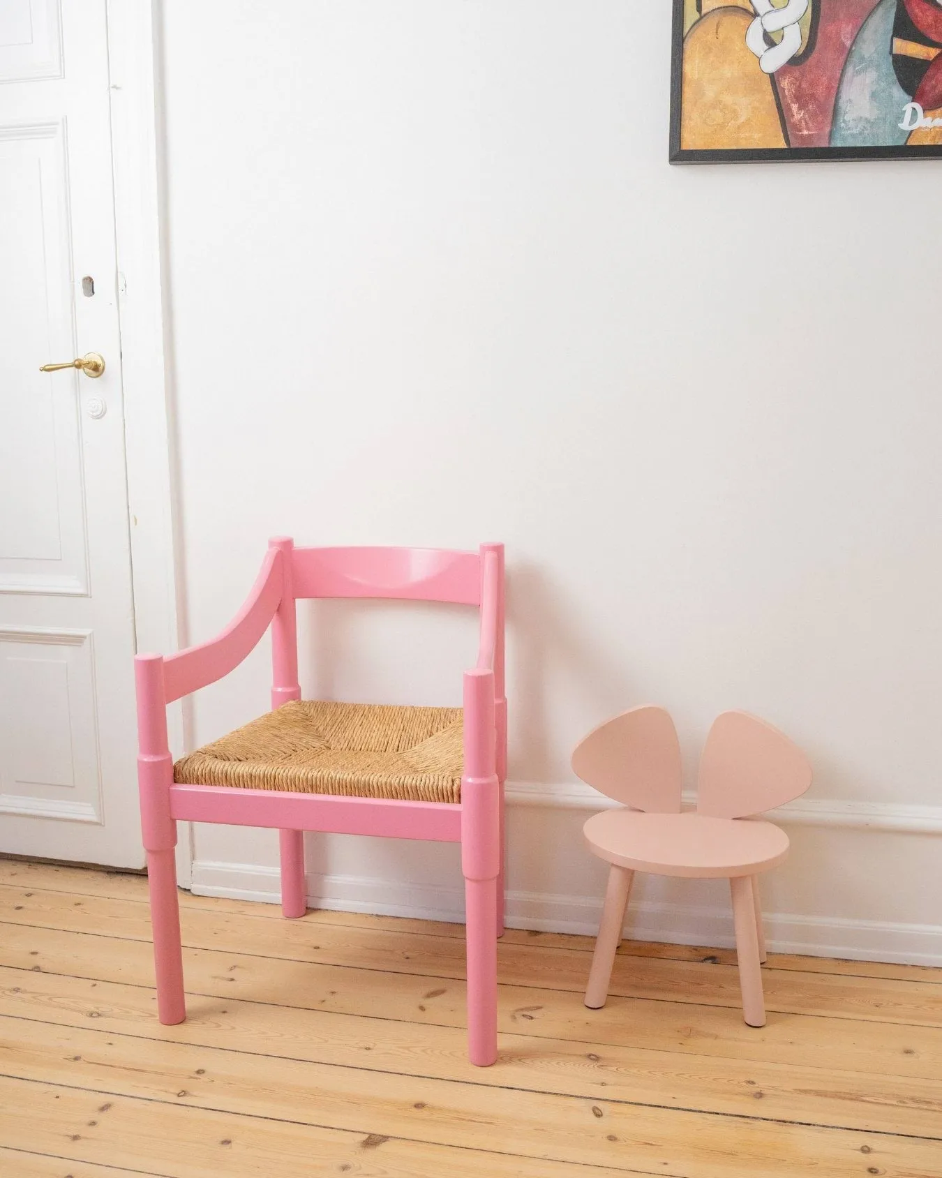 Silla infantil Mouse Chair, Rosa Nofred