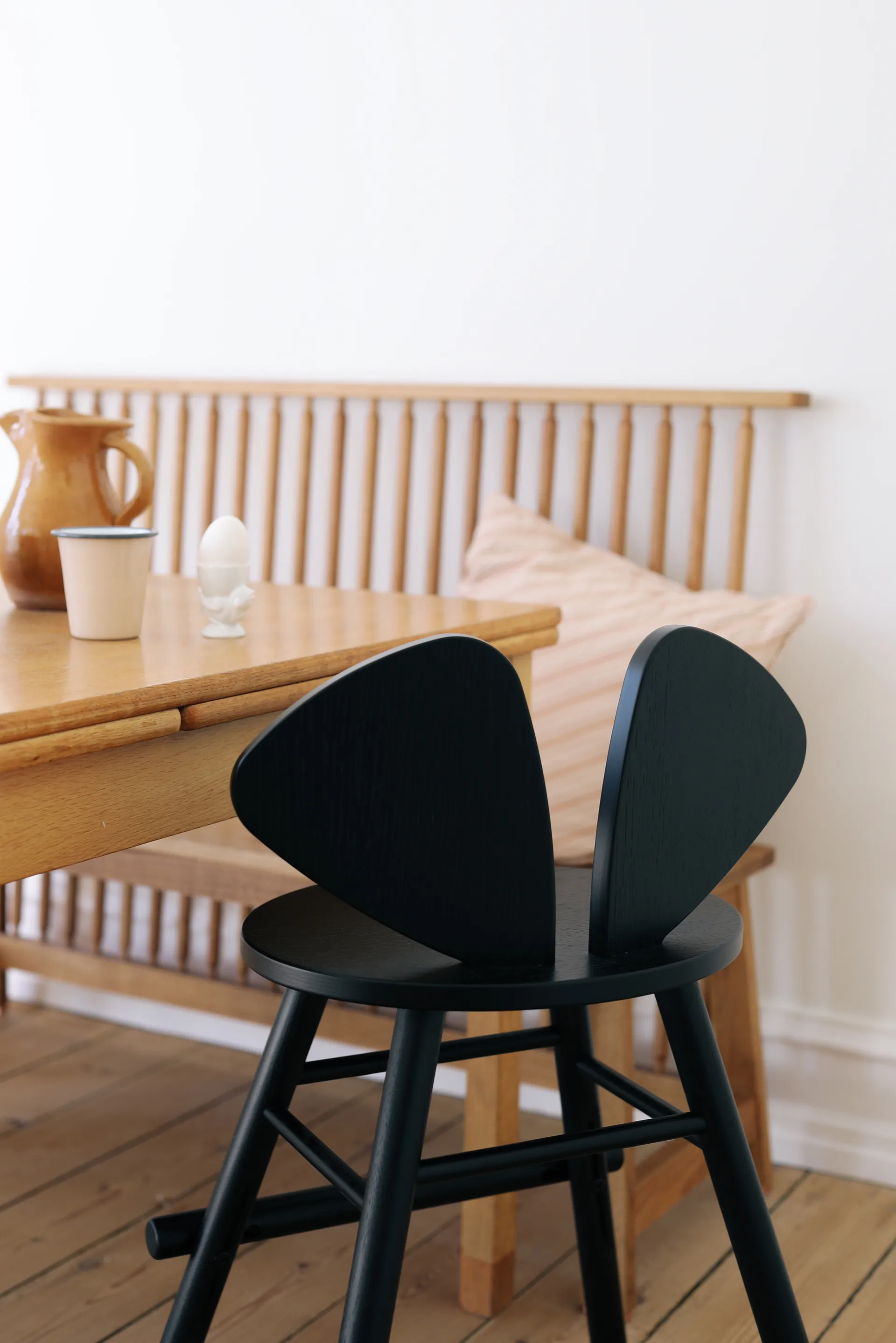 Silla Mouse Chair Junior, Negro Nofred