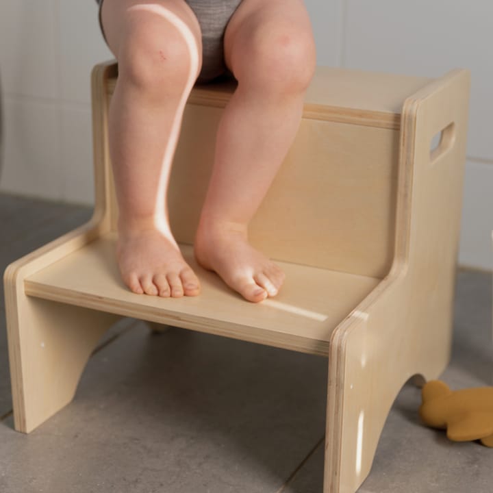 Taburete infantil Step Up, Abedul Nofred