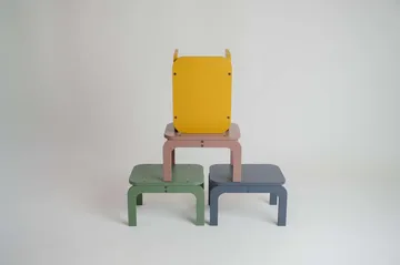 Taburete Kiddo Step Seat - Curry - Nofred