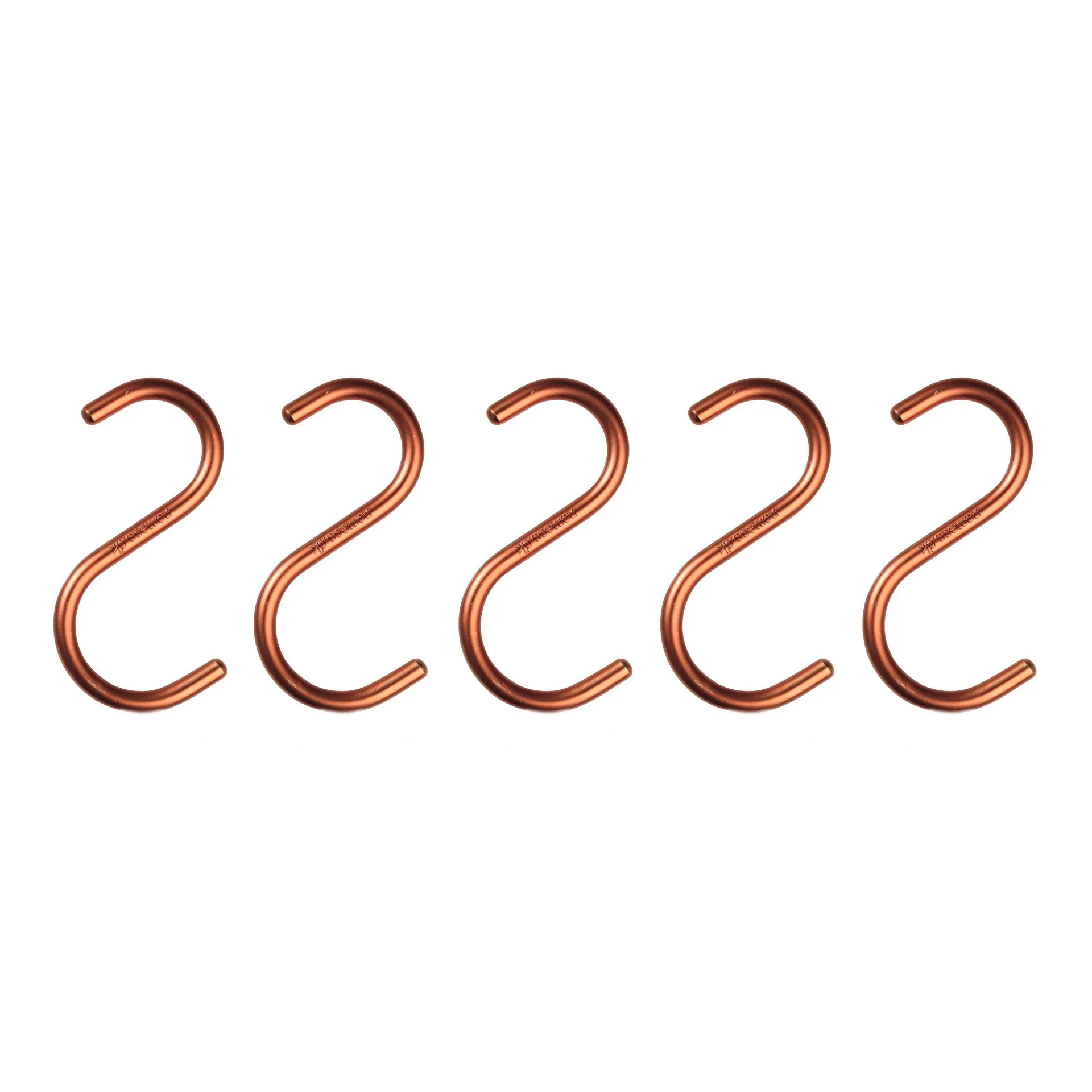 5 Ganchos S-Hook, cobre Nomess Copenhagen