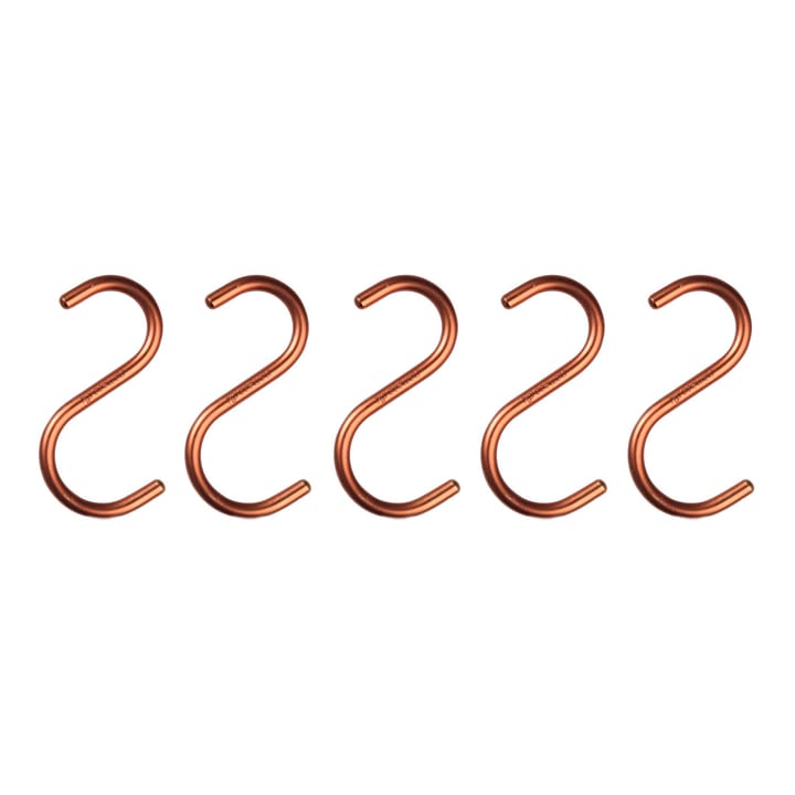 5 Ganchos S-Hook, cobre Nomess Copenhagen