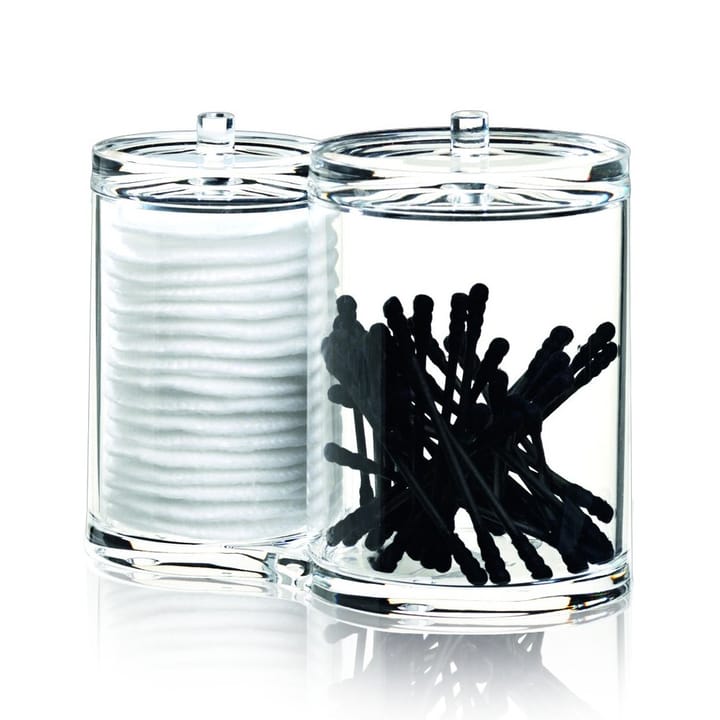 Bote organizador doble Clear - transparente - Nomess Copenhagen