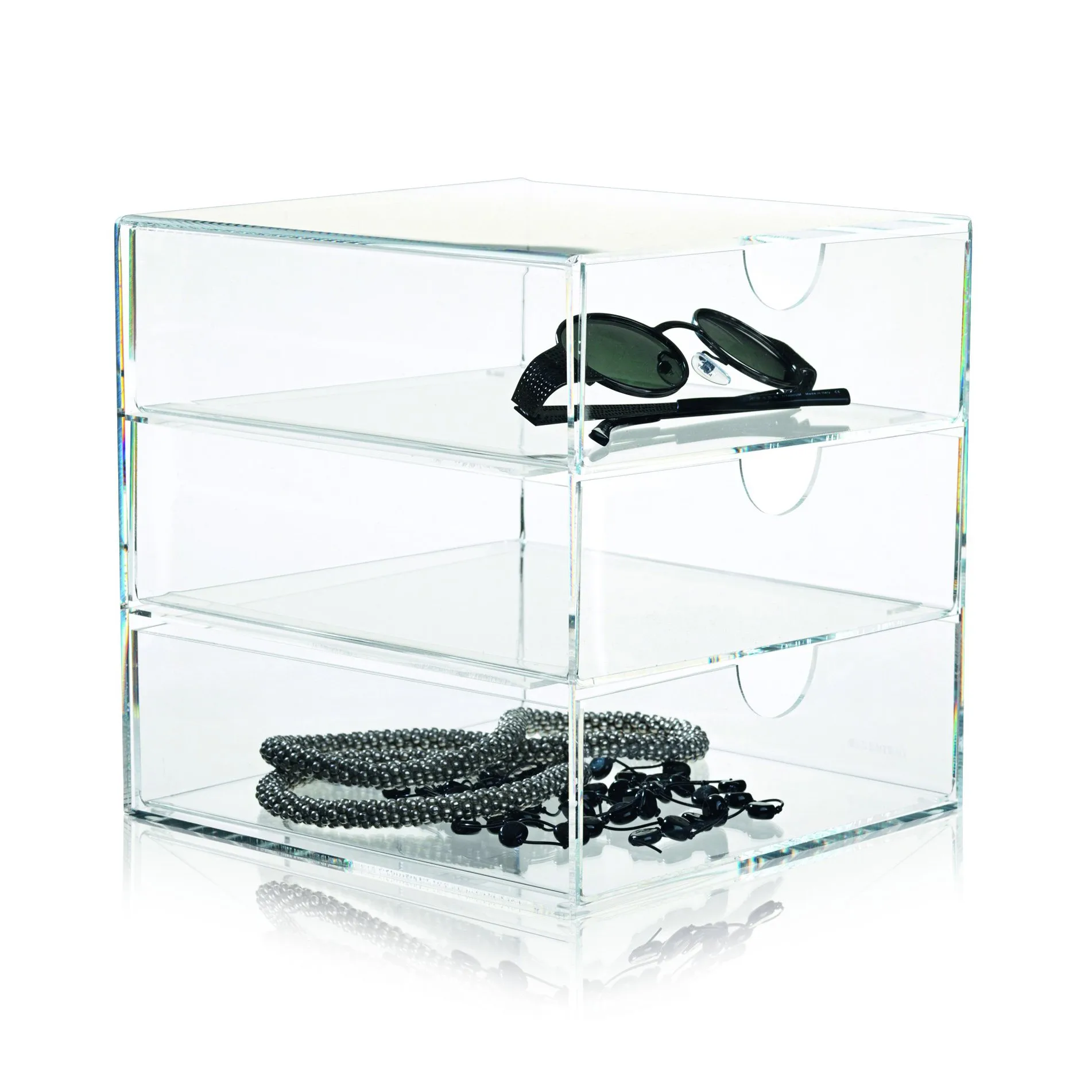Caja Clear 3-box, transparente Nomess Copenhagen