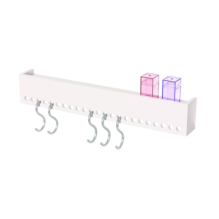 Estante de pared So-Hooked - blanco - Nomess Copenhagen