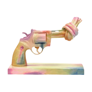 Acne for Peace escultura 40 cm - Multi - Non Violence