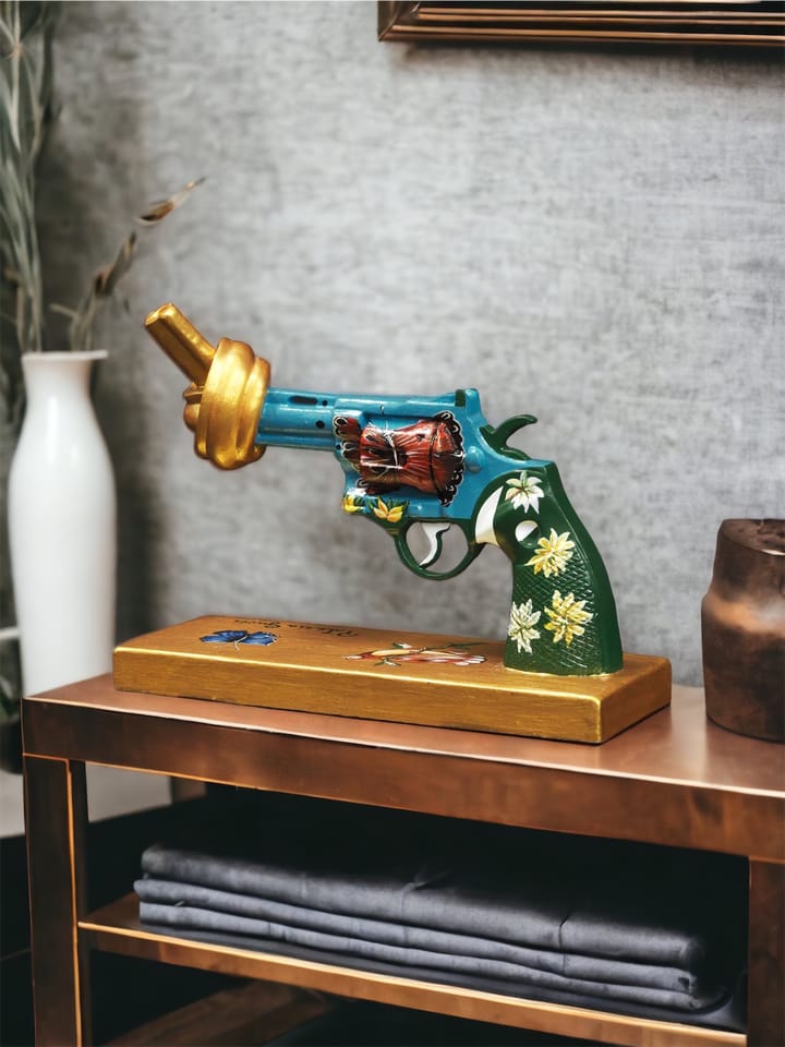 Decoración P Gucci for Peace de 30 cm, Multi Non Violence