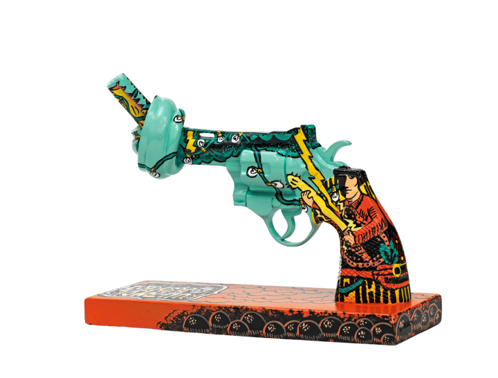 Decoración Peace n Luv de 40 cm, Multi Non Violence