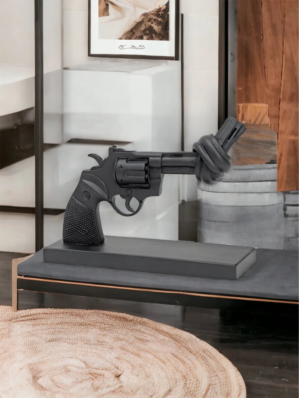 Soft negro 19 cm, Negro Non Violence