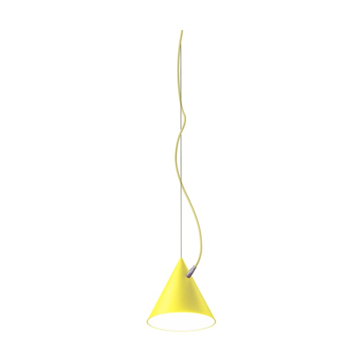 Lámpara colgante Castor 20 cm - Amarillo-amarillo claro-plata - Noon