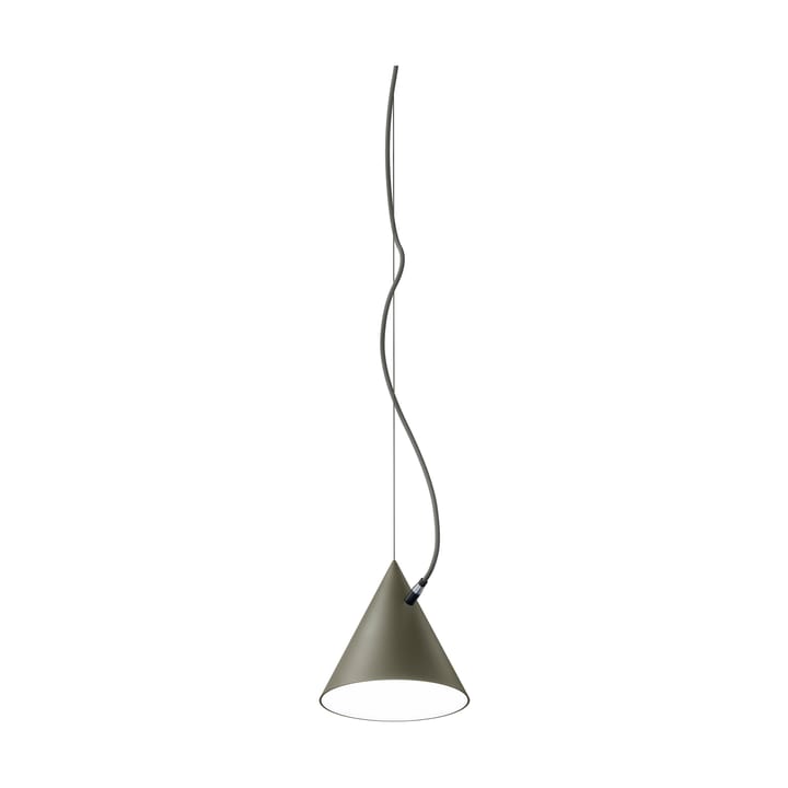 Lámpara colgante Castor 20 cm - Gris oliva-gris oscuro-negro - Noon