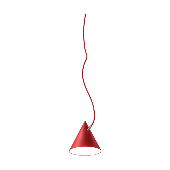 Lámpara colgante Castor 20 cm - Rojo-rojo-plata - Noon